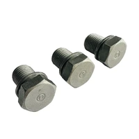 Vaico Engine Oil Sump Plug with Integral Washer 